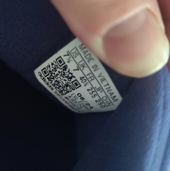 Adidas Men’s Samba XLG Originals Size 7.5 Dark Blue Gum |IE9179| - Picture 4 of 4